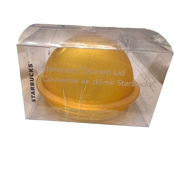 Starbucks yellow dome LID ONLY - Picture 2 of 5
